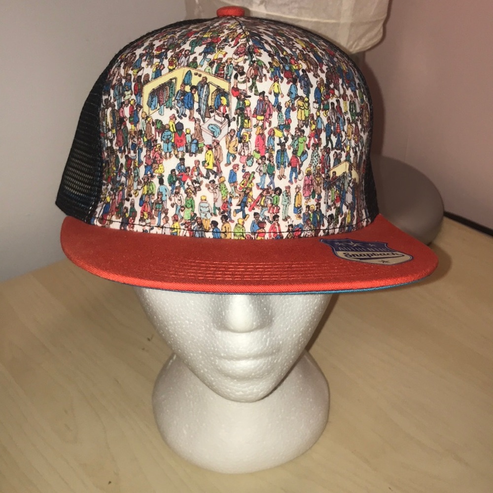 COPY - Where’s Waldo Snapback Mesh Hat Brand New w/ Tags